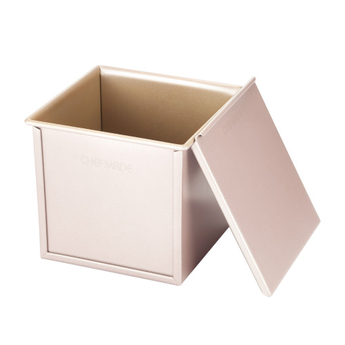 Square Loaf Pan w/cover 450g - 15cm