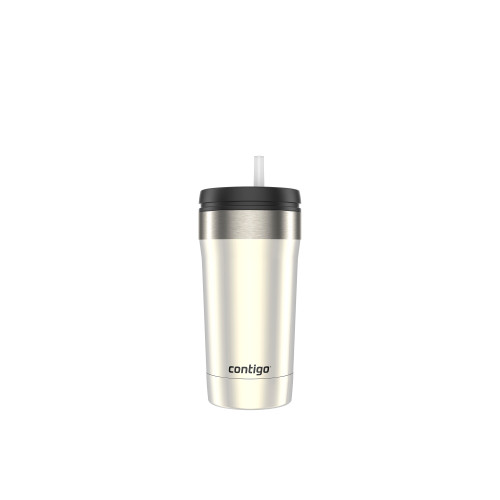 Uptown Dual Sip Tumbler - White 473ml