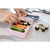 RPET Rectangular Bento with Cutlery Pink
