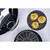 Air Fryer Silicone Rnd Mat 2Pk - Blk