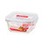 Euro Glass Boroseal Heat Resistant Glass Square - 500ml