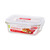 Euro Glass Boroseal Heat Resistant Glass Rectangular - 630ml