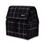 Freezable Lunch Bag Black Grid
