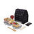 Freezable Lunch Bag Black Grid