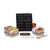 Freezable Lunch Bag Black Grid