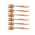 Black Lbl Rose Gold Mirror 6pcSet