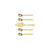 Gold Mirror Cake Server & Set/5