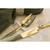 Gold Cake Knife, Server & Set/8