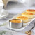 Semi-cooked cheese cake mould set