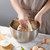 Stainless steel mixing bowl 18/8 - 24cm