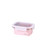 Microwave Stainless Steel Container 500ml - Pink