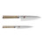 5000MCD Birchwood Set 2 - 20cm Gyutoh Chef's Knife, 13cm Shotoh Utility Knife