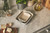 Ceramic Oven Dish Rectangular 2/Set 20,27cm, Blue