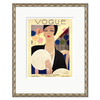 CN-25-0439I  Vogue Cover, "Spring Millinery," Harriet Meserole, March 1, 1928