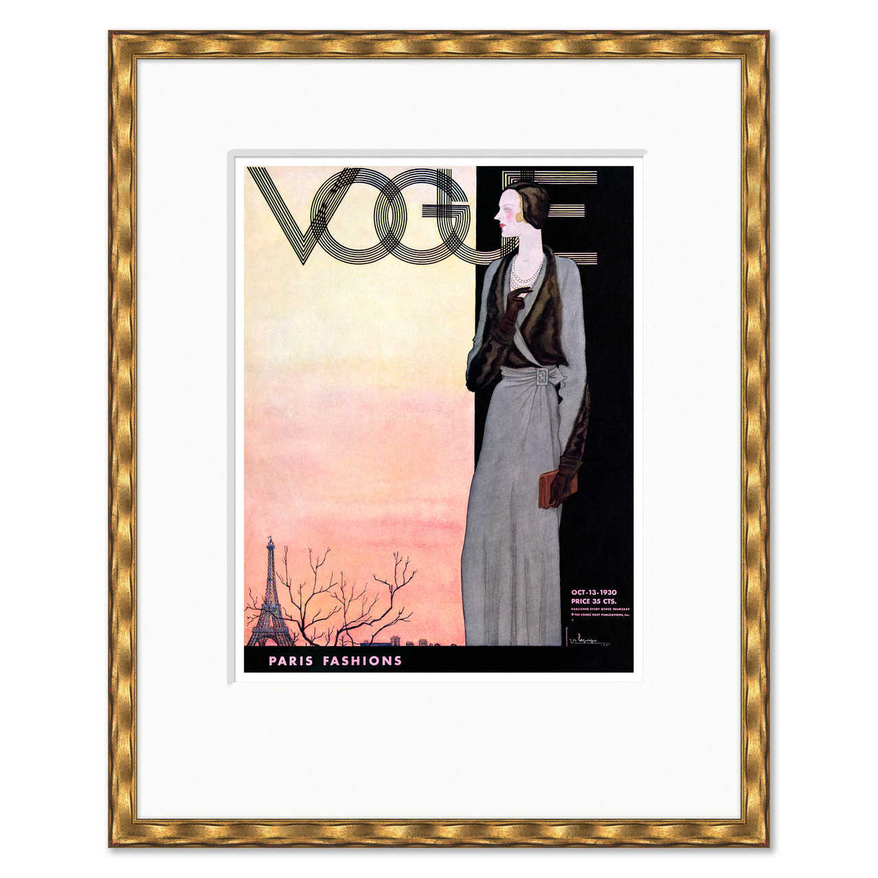 額装品/June 1991 (Vogue cover)（ヴォーグ） PRINT: June 1991