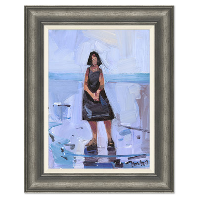 Standing on Water on Canvas