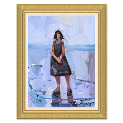 K-JMT-22-0598  Standing on Water on Canvas