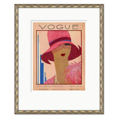 CN-25-0439G  Vogue Cover, "Smart Fashions - London," Harriet Meserole, May 15, 1927