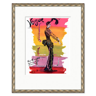 CN-25-0431I  Vogue Cover, "Paris Openings Illustration," Christian Berard, September 15, 1939