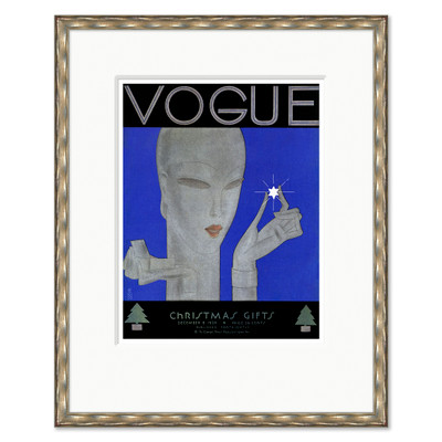 CN-25-0439A  Vogue Cover, "Christmas Gifts," Eduardo Garcia Benito, December 8, 1928