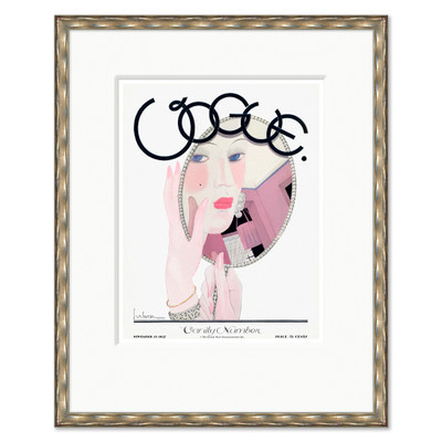 CN-25-0431B  Vogue Cover, "Vanity Number," Georges Lepape, November 15, 1927