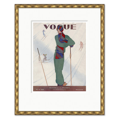 CN-25-0432F  Vogue Cover, "Fashion for the Holidays," Jean Pages, December 22, 1928