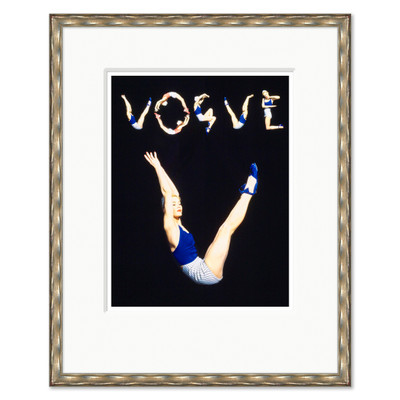 CN-25-0433L  Vogue Cover, "V.O.G.U.E. with Lisa Fonssagrives," Horst P. Horst, June 1, 1940