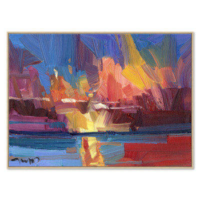 K-JMT-25-0719  Red Sunset - Large