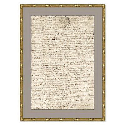 P-7384E  Minutes de Notaire V