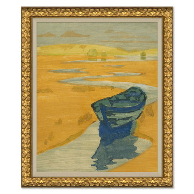 P-7396  Aground at Sunset