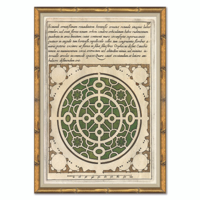 P-7385F  Antique Garden Plans VI