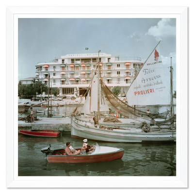 Getty Images, "Savioli Spiaggia Hotel," Slim Aarons, January 1, 1956