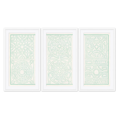 DP-26-0153 (Set)  Tangle Trio Triptych