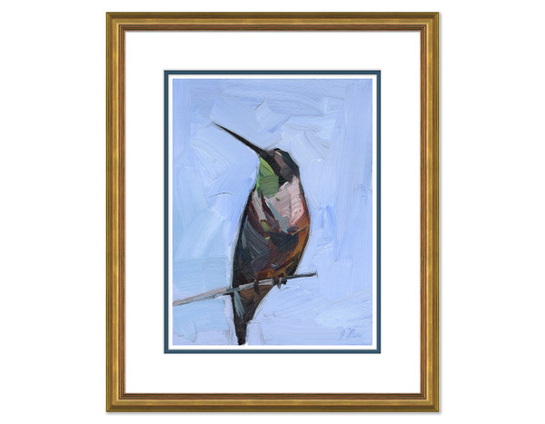 Green Throated Hummingbird
