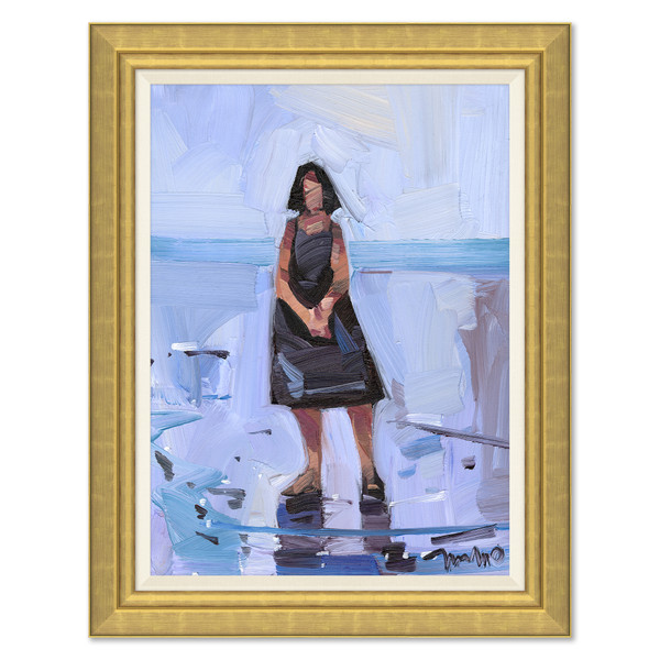 K-JMT-22-0598  Standing on Water on Canvas
