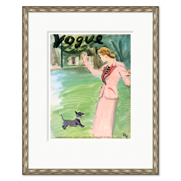 CN-25-0435B  Vogue Cover, "Younger Generation," Carl Erickson, May 1, 1937
