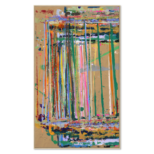 K-HC-25-0767A  Beginnings I, Canvas