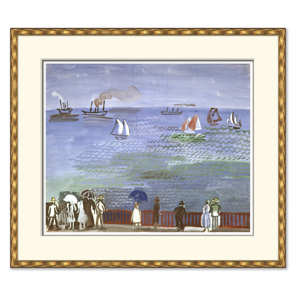 P-7380  La Mer au Havre, Raoul Dufy