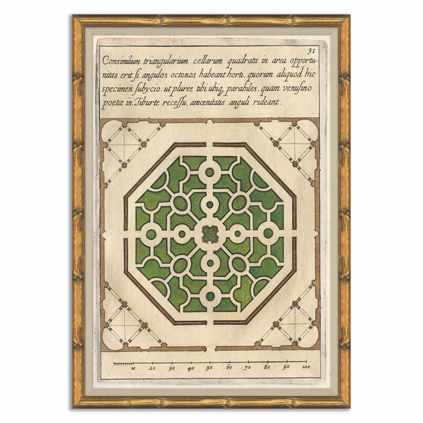 P-7385D  Antique Garden Plans IV