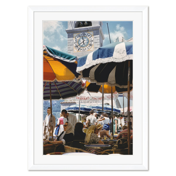 Getty Images, "Piazza Umberto I, Capri," Slim Aarons, January 1, 1958