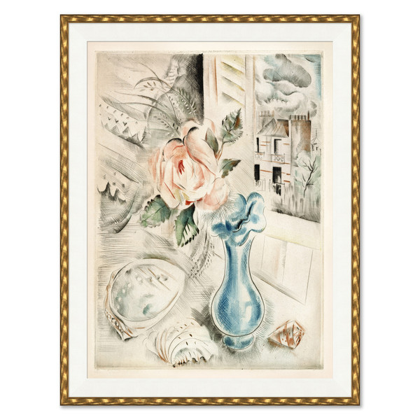 P-7414A  Modernist Petal Study I