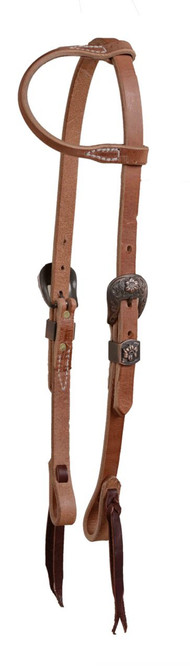 Cowboy Culture One Ear Leather Headstall
