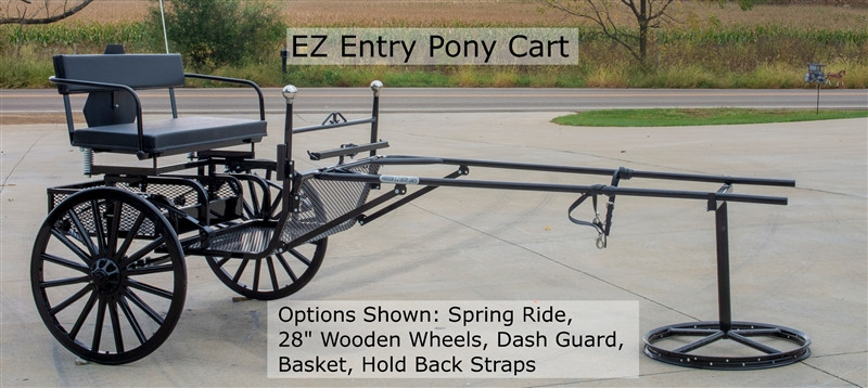 Fairview EZ Entry Horse Cart Working Horse Tack
