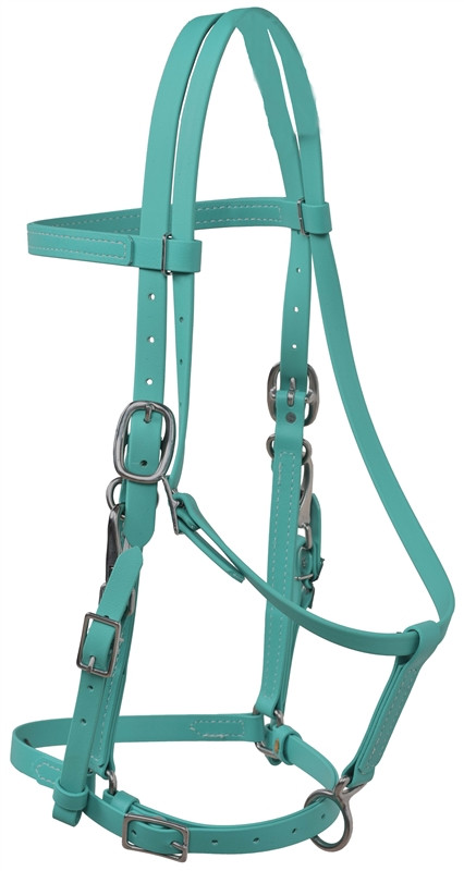 Beta Biothane Rope Halter BioThane Beta Halter Bridle Combo by Berlin Custom Leather