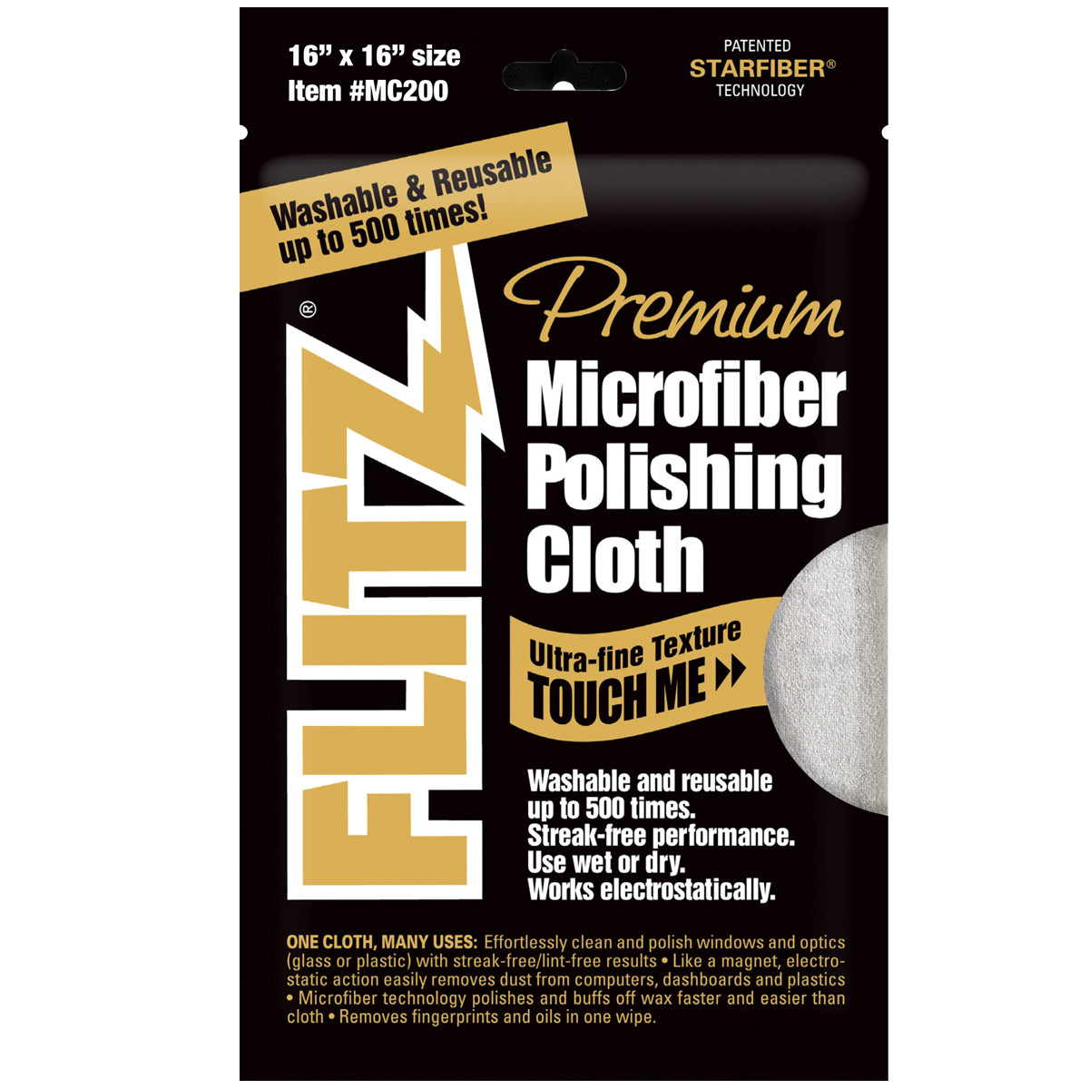 Flitz Microfiber Polishing Cloth - Thumbnail 4
