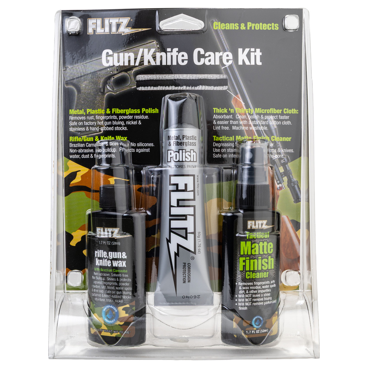 Flitz Gun & Knife Care Kit | Flitz Premium Polishes