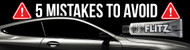 Top 5 Mistakes to Avoid when Detailing a Car