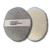 An oval-shaped, dual sided buffer, with two microfiber surfaces and an elastic band to hold the applicator to your hand.