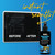 A black screen shows a before-and-after image for Flitz Electronics Cleaner. The spray bottle is also shown against a blue background.