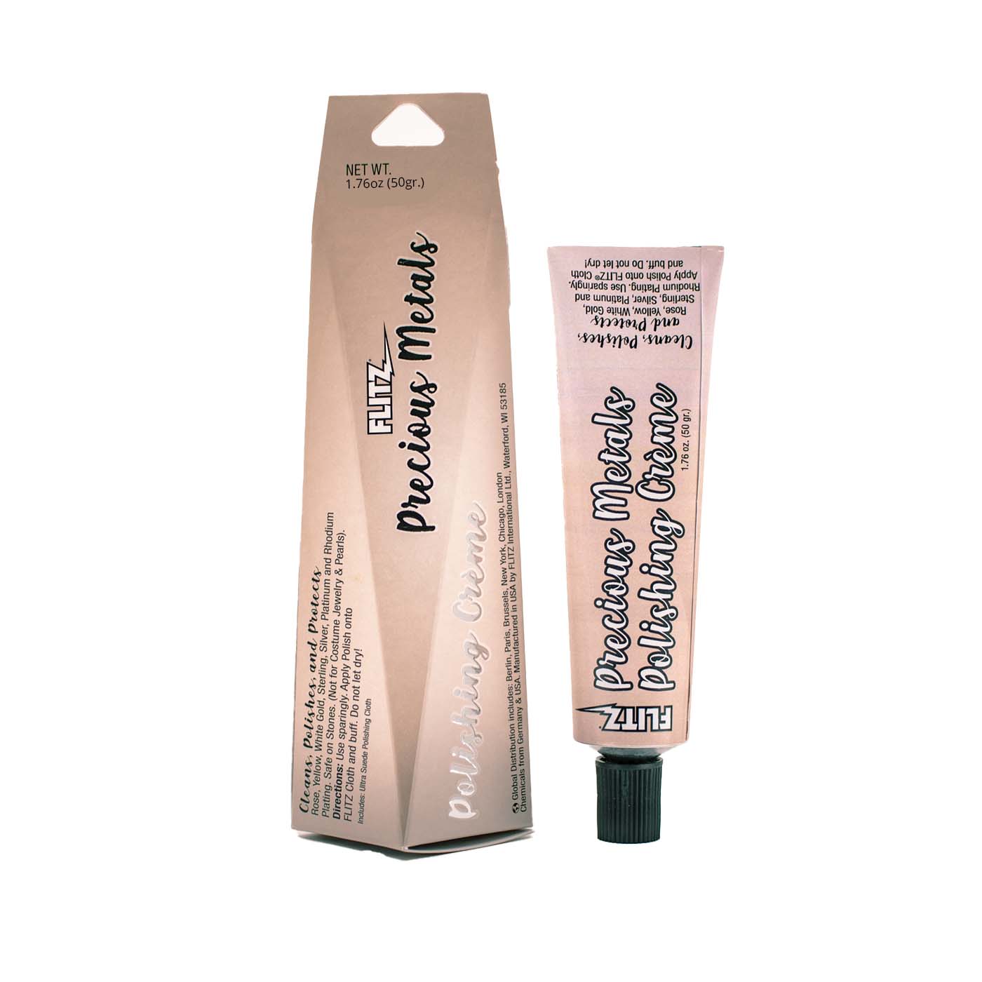 Flitz Precious Metals Polishing Crème to Restore Shine to Gold
